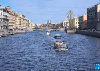 In pics: waterways and bridges in St. Petersburg, Russia