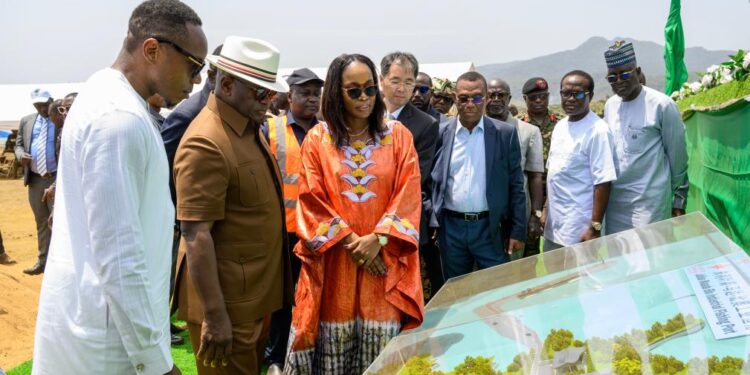 Construction of China-aided industrial fishing port starts in Sierra Leone