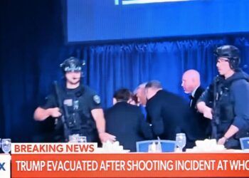 Trump evacuated from White House Correspondents' Dinner after security incident
