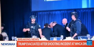 Trump evacuated from White House Correspondents' Dinner after security incident