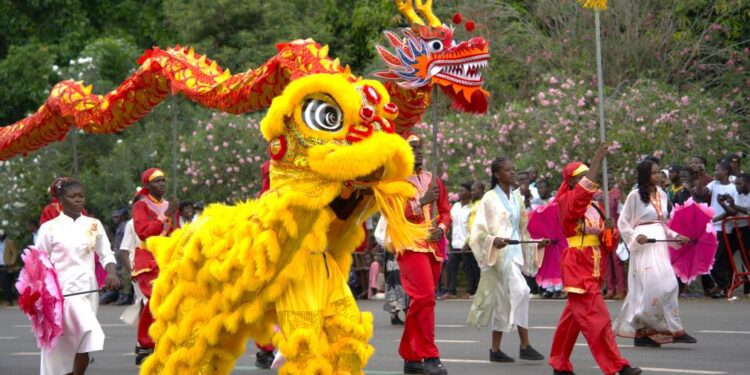 Chinese traditional culture makes debut at Togo's Independence Day celebrations