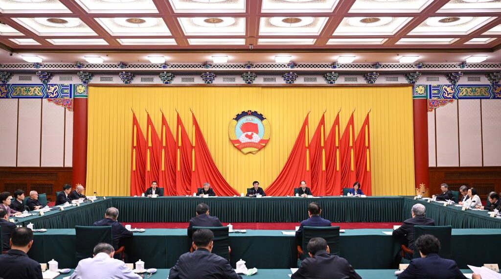 China's national political advisory body holds leadership meeting