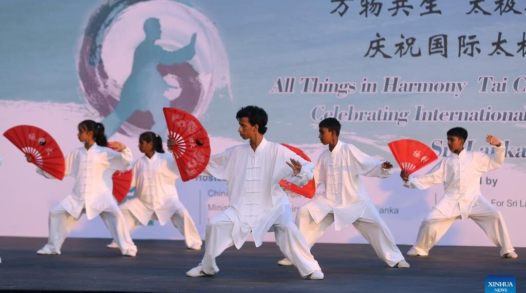 Promotional campaign held in Sri Lanka to celebrate Int'l Taijiquan Day
